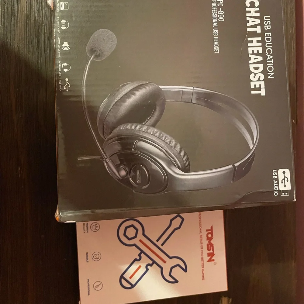 NIB Bundle - Gaming headset and replacement parts for gaming controller
